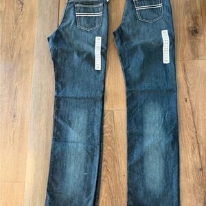 Cinch Men's Dark Blue Straight Jeans